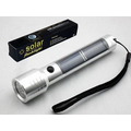 Solar Flashlight Handheld Solar Powered Lamp Torch Outdoor Camping Rechargeable Battery